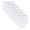 White Cotton Briefs 6 Pack D45361