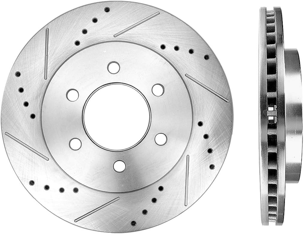 Drilled & Slotted 6 Lug Rotors N89248