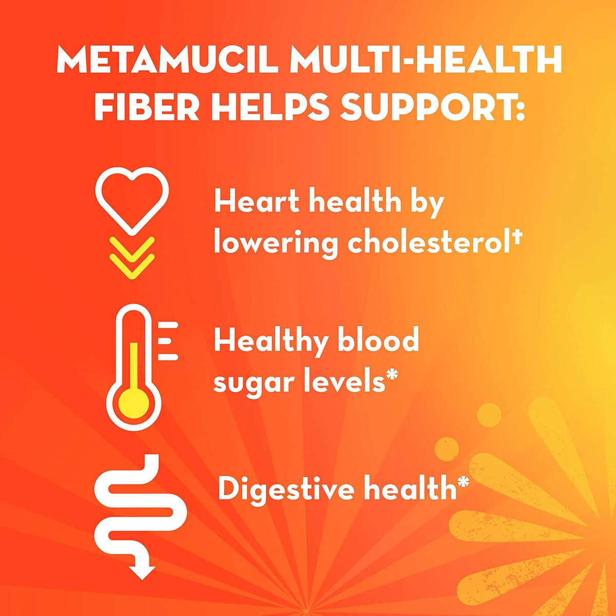 90 Doses Orange Flavored Psyllium Husk Fiber Powder O14097