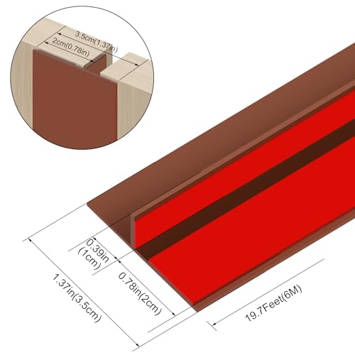 Clear Silicone Seal Strip 19.7Ft P6180