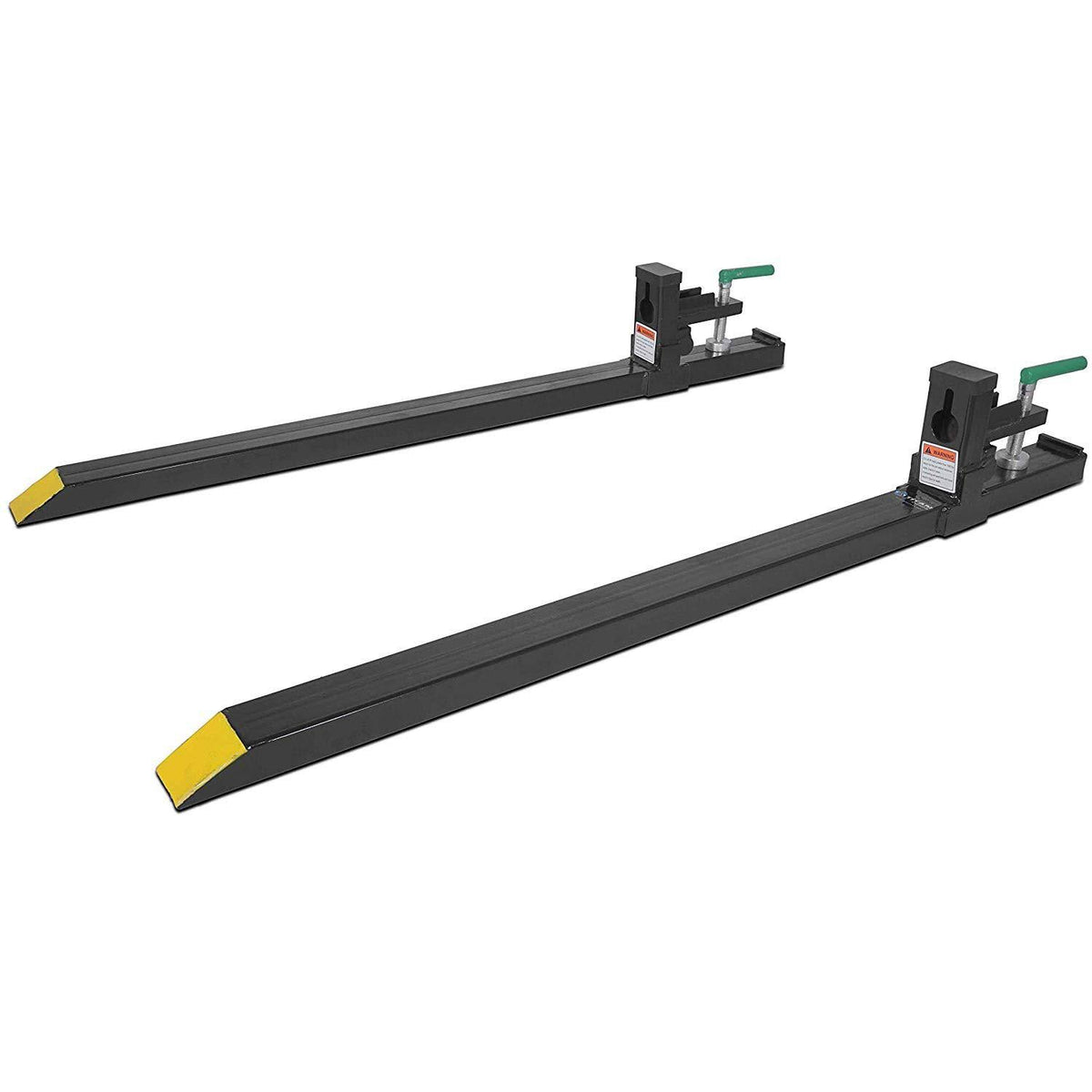 Clamp on Pallet Fork 1500 lb Capacity Loader Bucket Tractor N6176