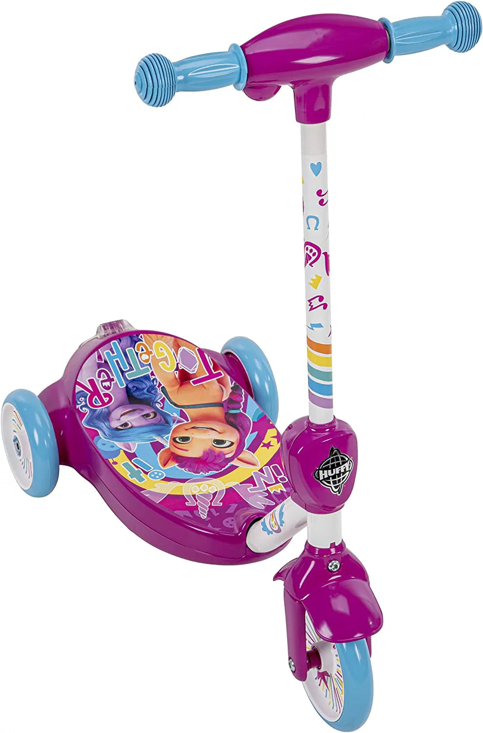 6-volt Bubble Scooter Ride-On Toy Y54092