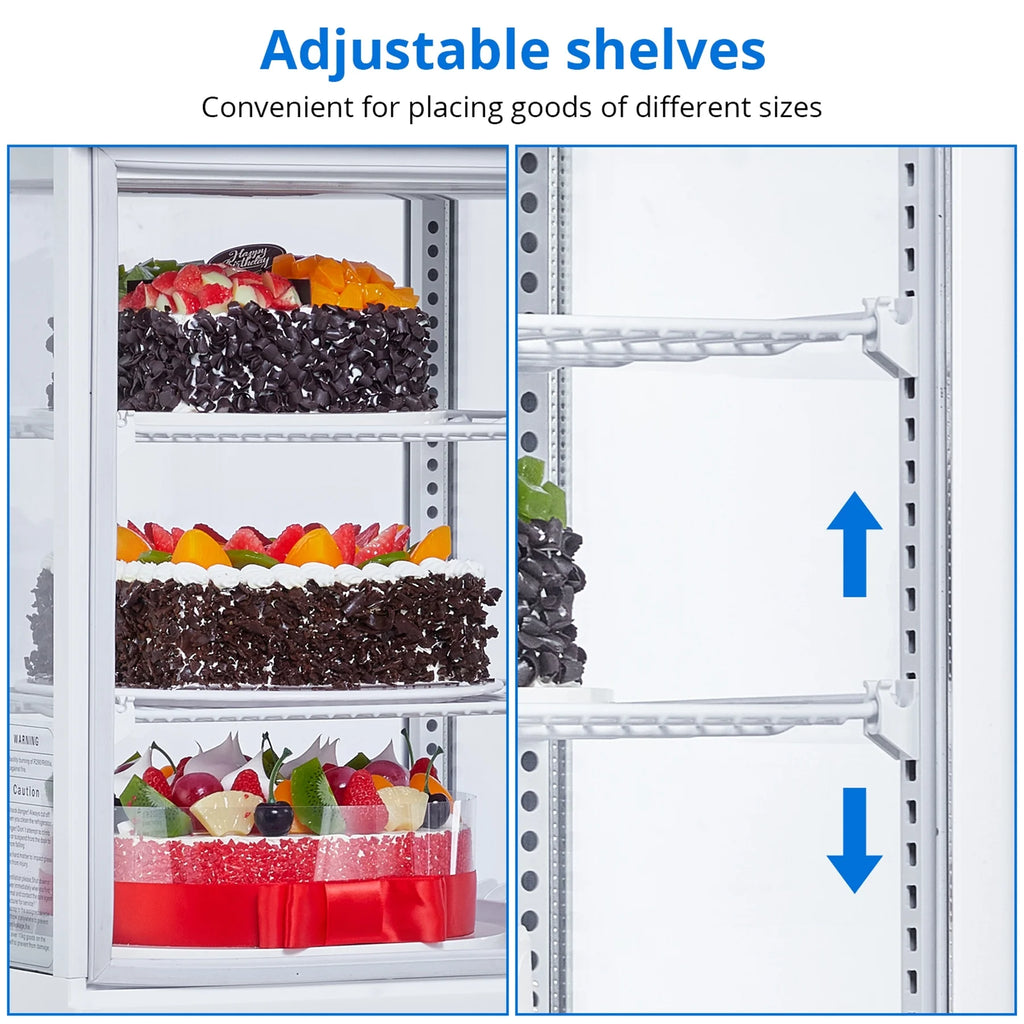 2.1 Cu.Ft Single Door Countertop Refrigerated Display Case D427045