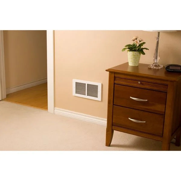 White Recessed Electric Wall-Mount Heater T278078