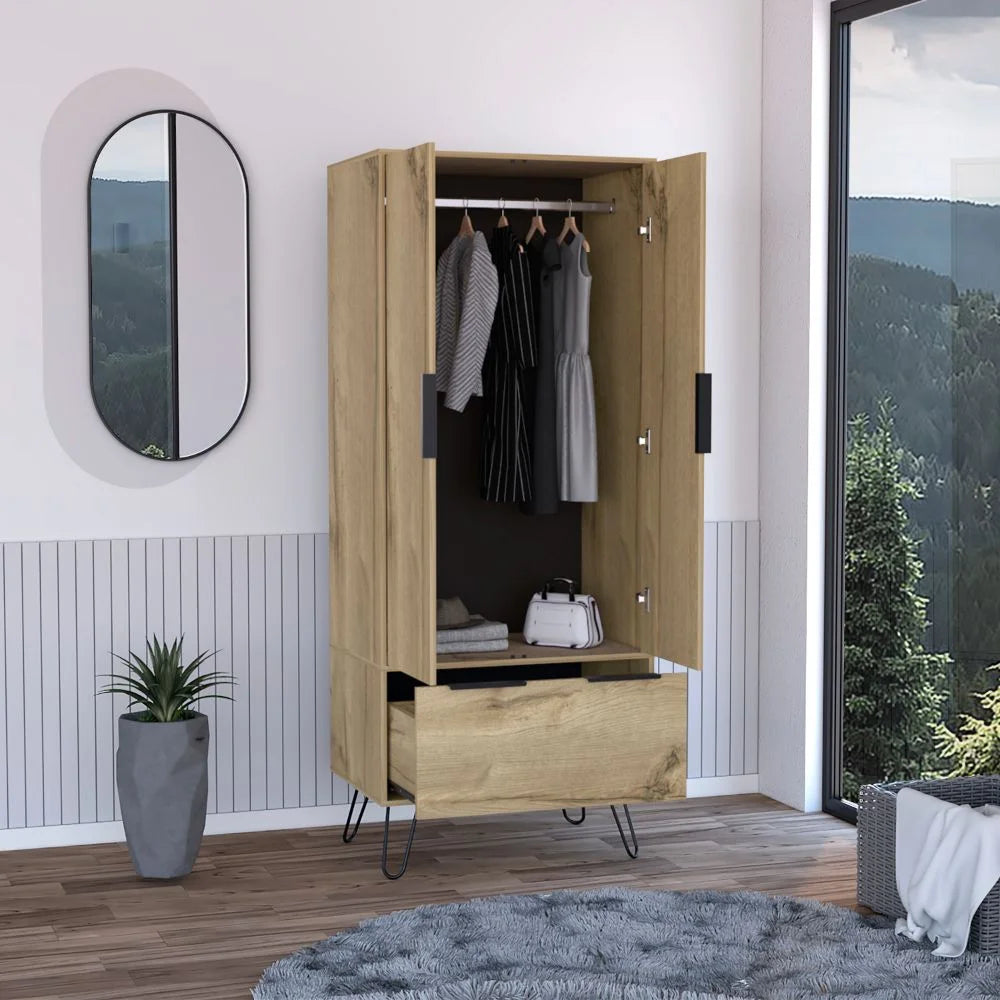 Light Oak Armoire I6292