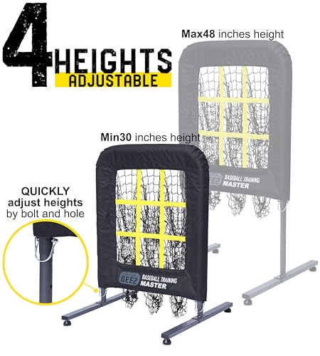 9 Hole Pitching Net with Strike Zone and Carrying Bag Q553222