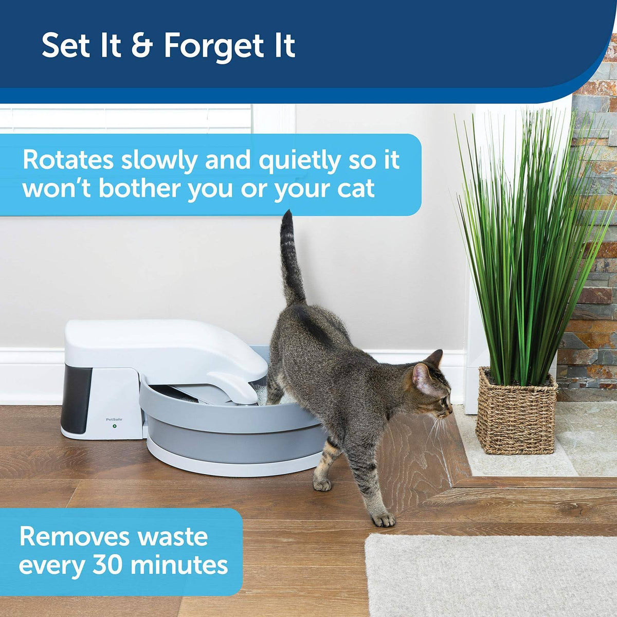 Self-Cleaning Automatic Cat Litter Box O854