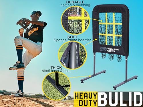 9 Hole Pitching Net with Strike Zone and Carrying Bag Q553222
