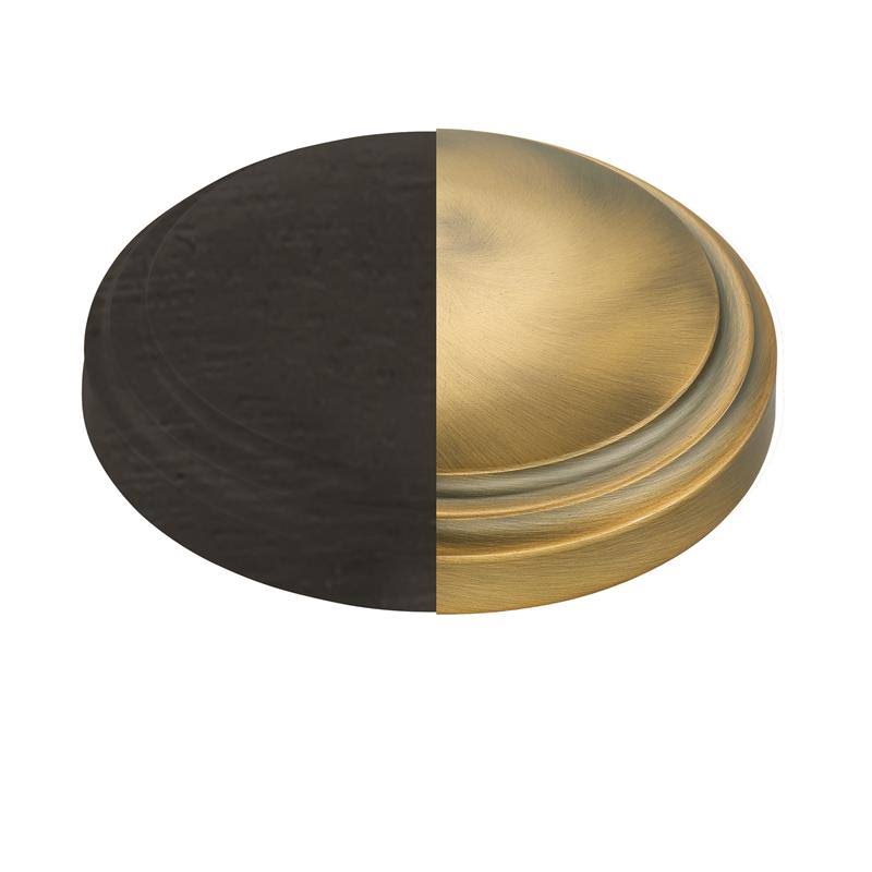 Vintage Black with Warm Brass 4 Light Bath Y875368
