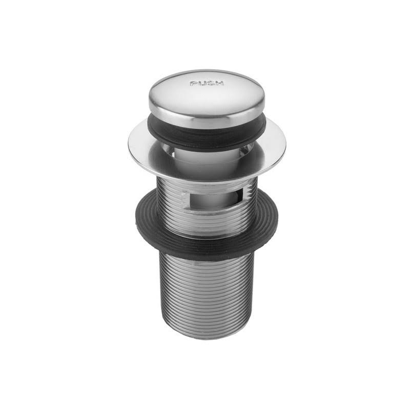 Caramel Bronze Extra Long Thread Toe Control Drain Strainer with Overflow L30355