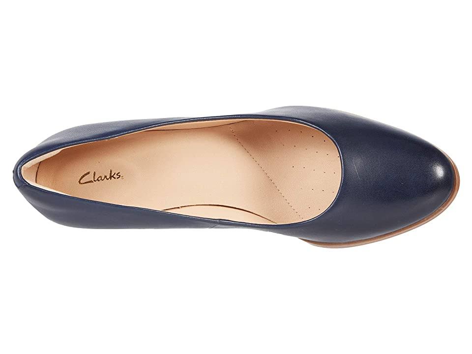 Navy Clarks Kaylin Cara 2 Shoes G271