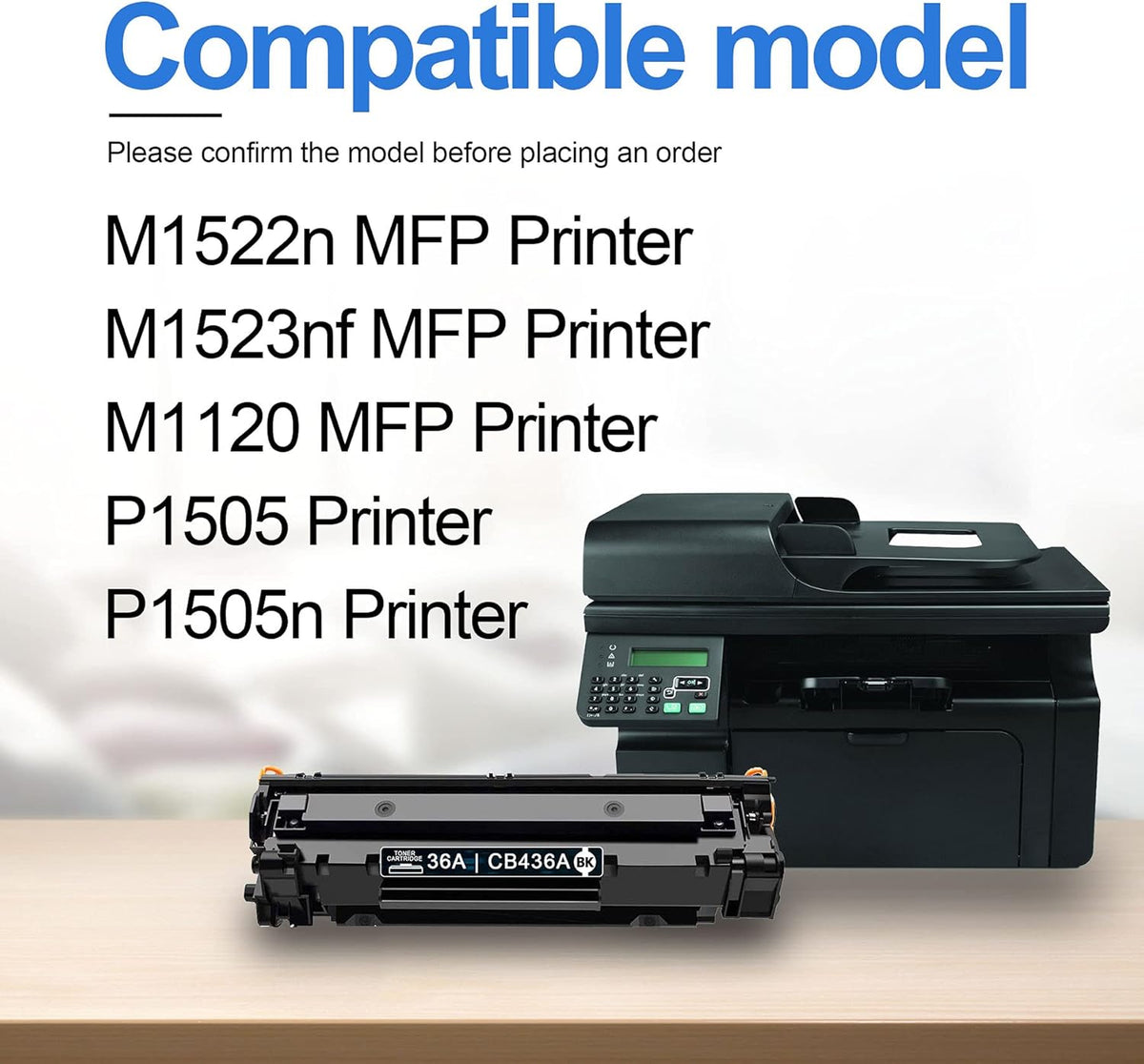 4 Pack Black Toner Cartridge for HP Printer S8231