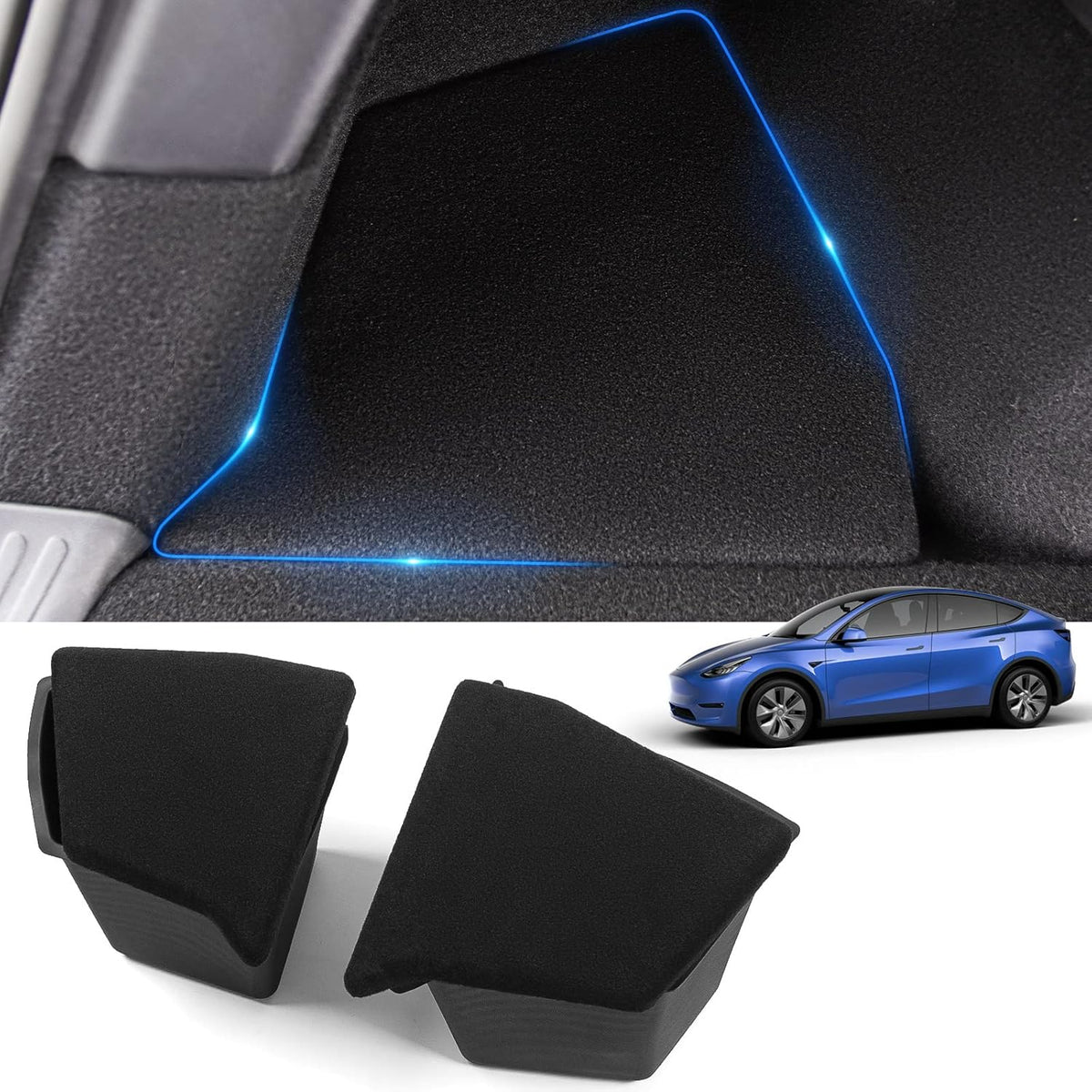 Rear Trunk Organizer Storage Box Side Storage Bins Pack of 2 L941583