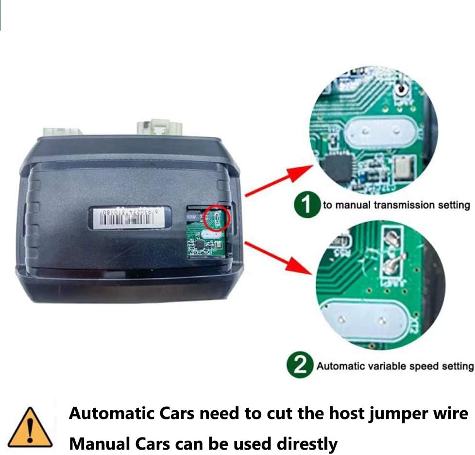 Car Alarm Security System with Remote Start, 1600 Feet Range Y5883