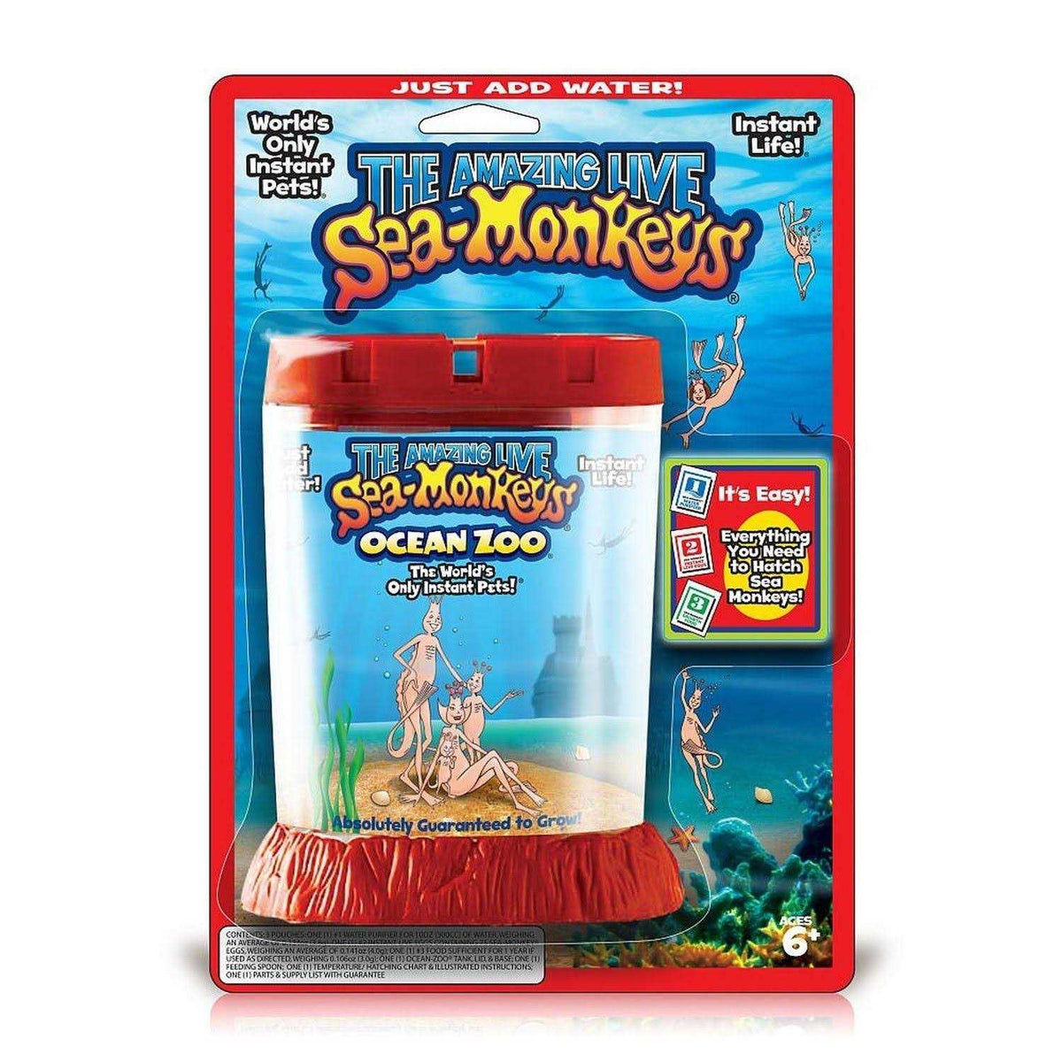 Sea Monkeys Ocean Zoo Kit Set Q290799