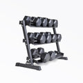 55lb-75 lb Rubber Hex Dumbbell Set T894