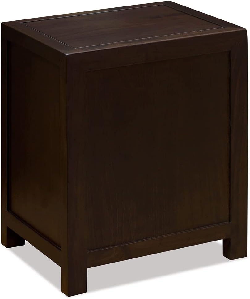 Dark Espresso Elmwood Chinese Ming Cabinet D9847