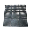 Black Rubber Kitchen Mats 4 Pack F967