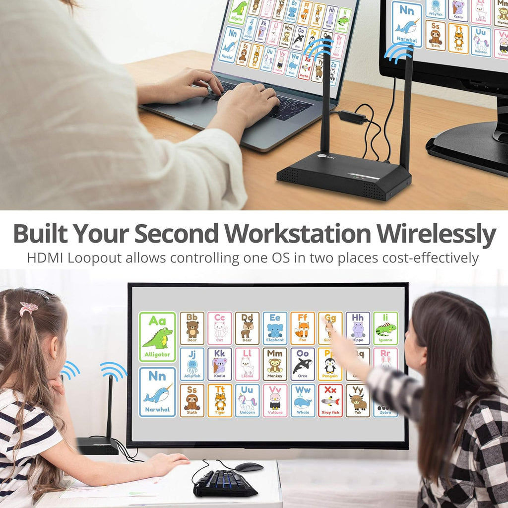 500ft 1080p Wireless HDMI Extender with IR V103