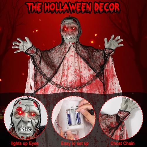Halloween Hanging Witch Outdoor Indoor Decoration Y399902