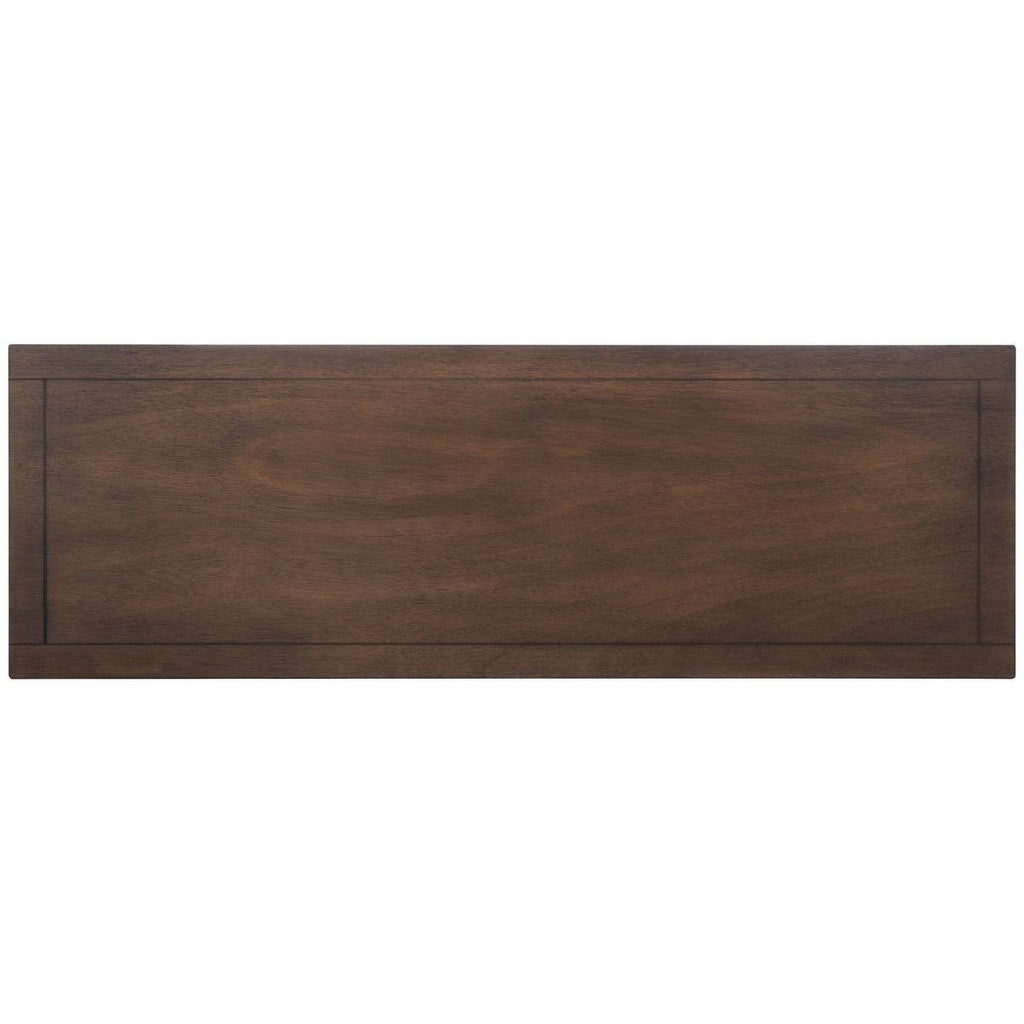 4 Drawer Distressed White Media Stand T5798