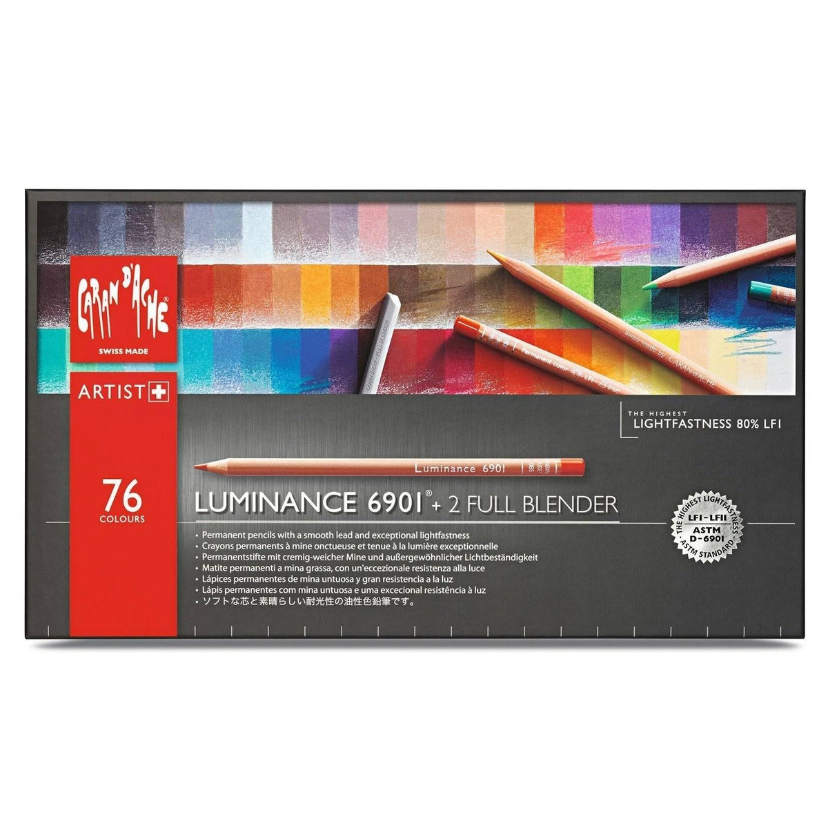 Luminance Lightfast Pencil Set of 76 X91172
