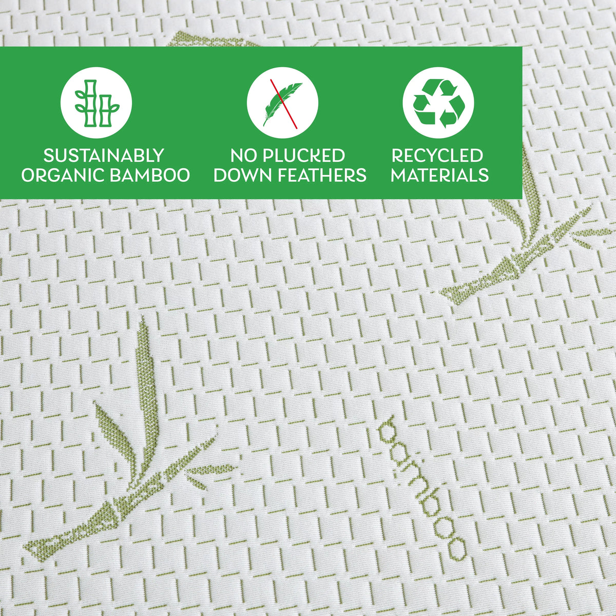 Green Tea Gel Memory Foam Mattress Twin Size N897634