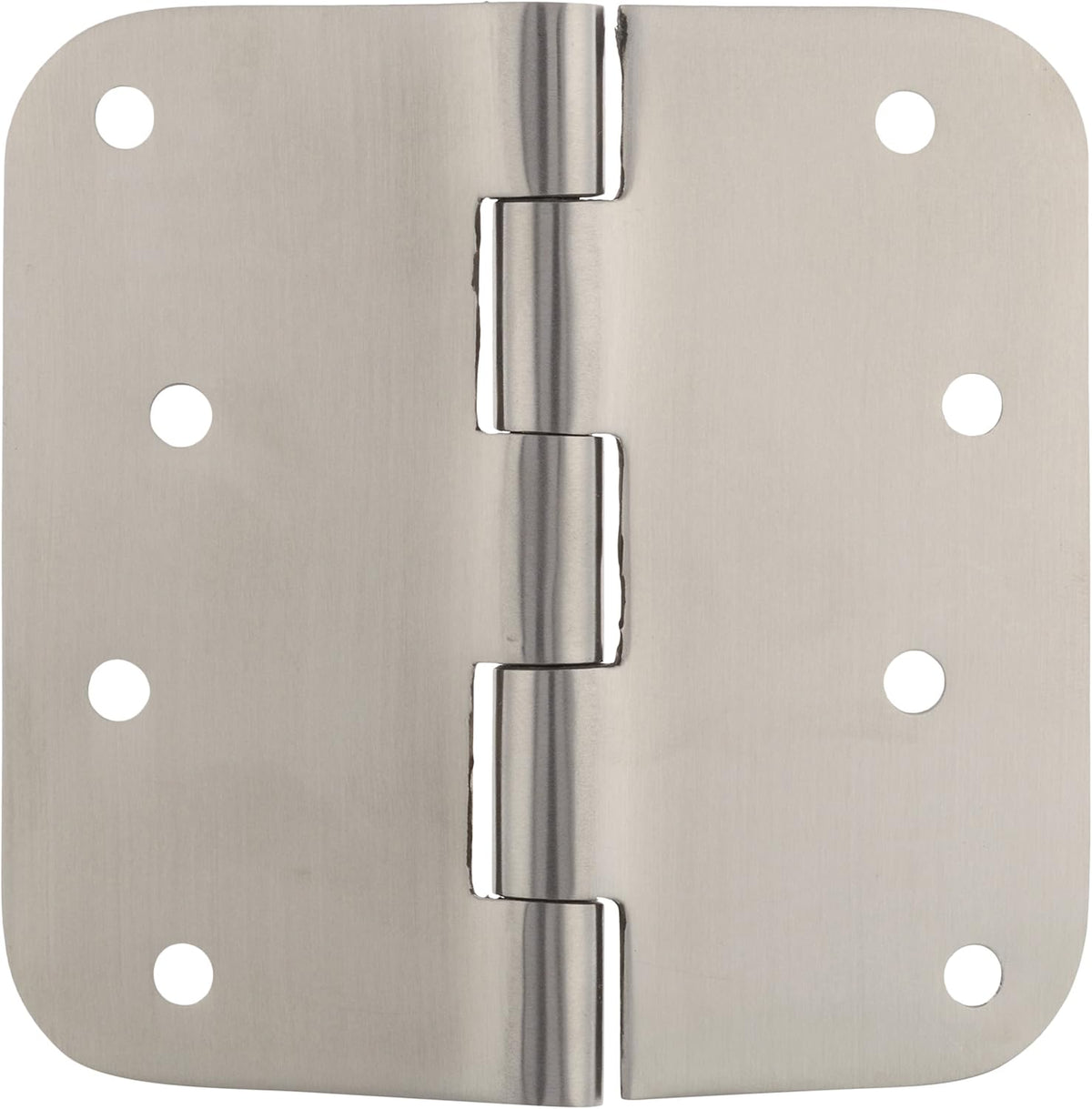 4 Inch Stainless Steel Hinge with Removable Pin, Satin Finish, Heavy Duty, 3 Hinges with 24 Screws X8213