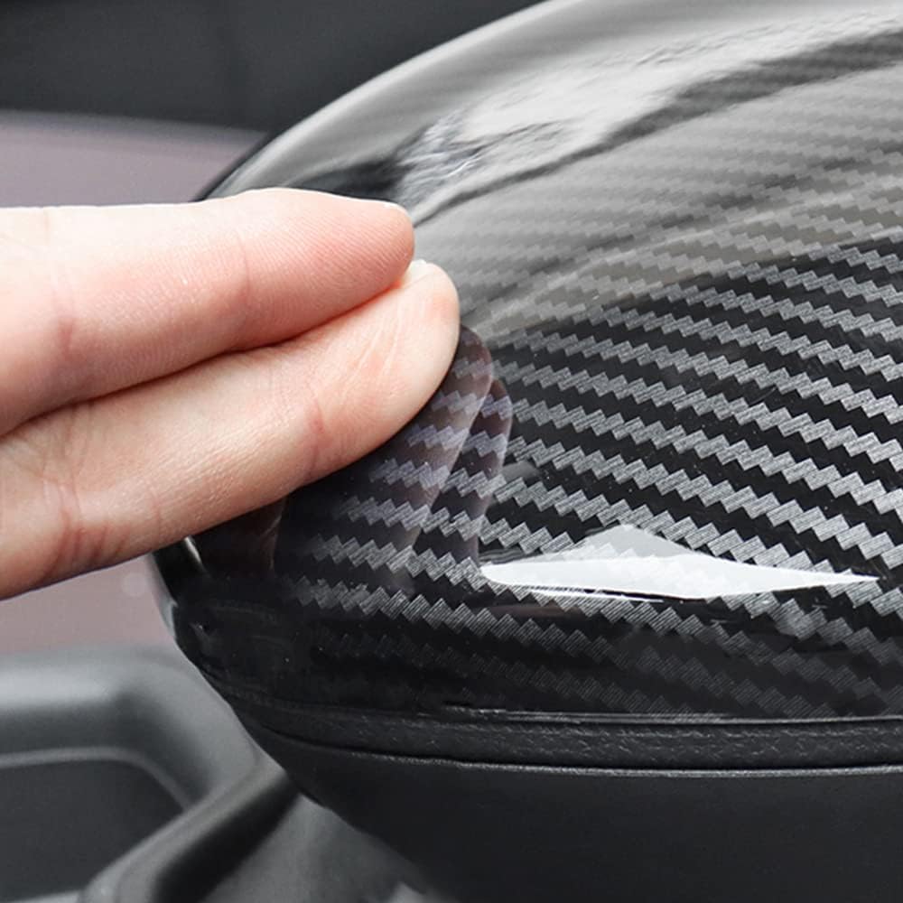 Carbon Fiber Car Center Armrest Cover Trim for Toyota RAV4 2019 2020 2021 2022 Pack of 2 N66312