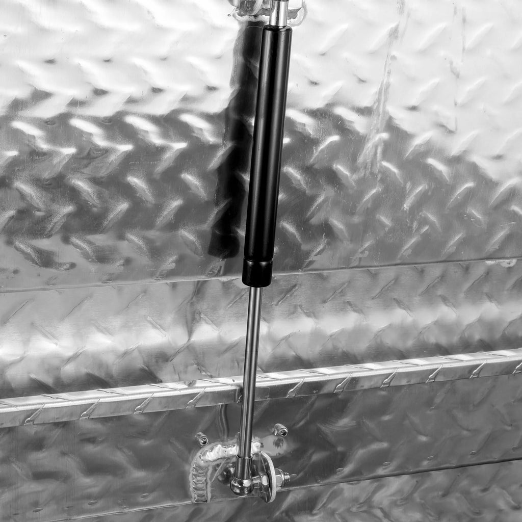 39 Diamond Plate Aluminum Trailer Tongue Box with Lock Key G690