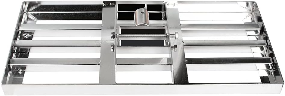 60 Inch Stainless Steel Leveling Rake, 20” x 10” Plate, Pack of 2 O453234