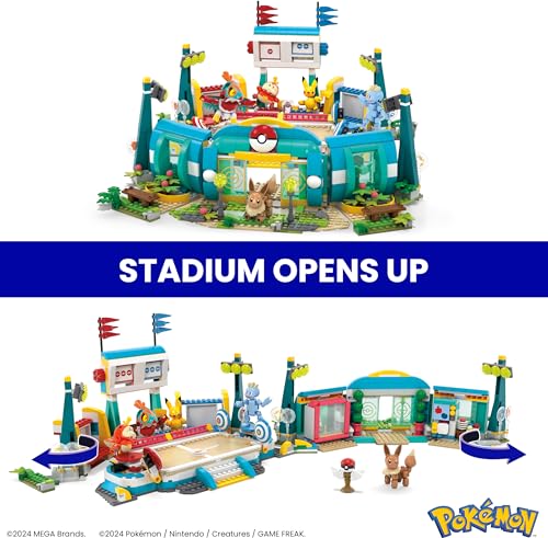 Pokémon Building Toys Set with 1101 Pieces N538