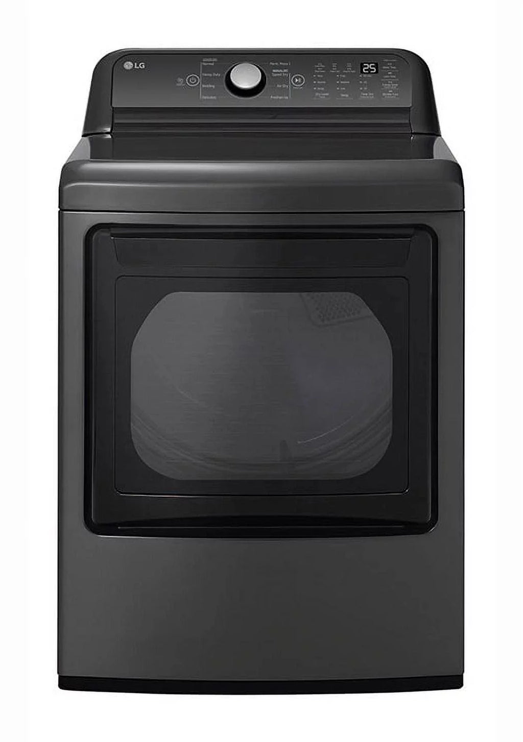 Front Load Gas Dryer Black S181