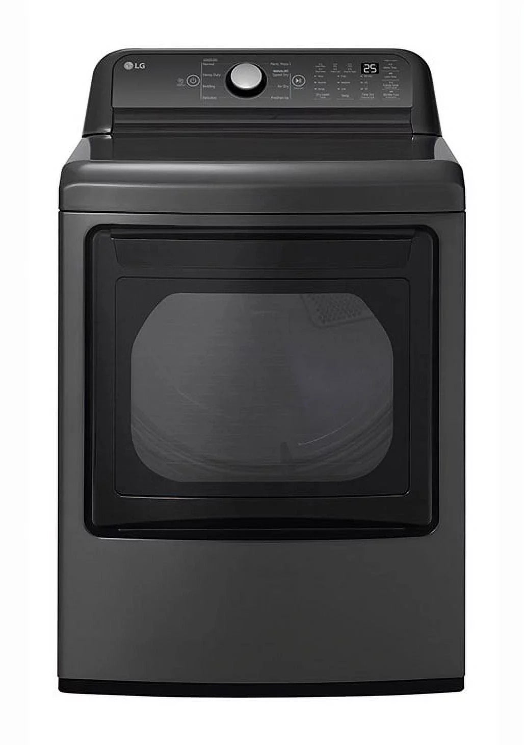 Front Load Gas Dryer Black S181