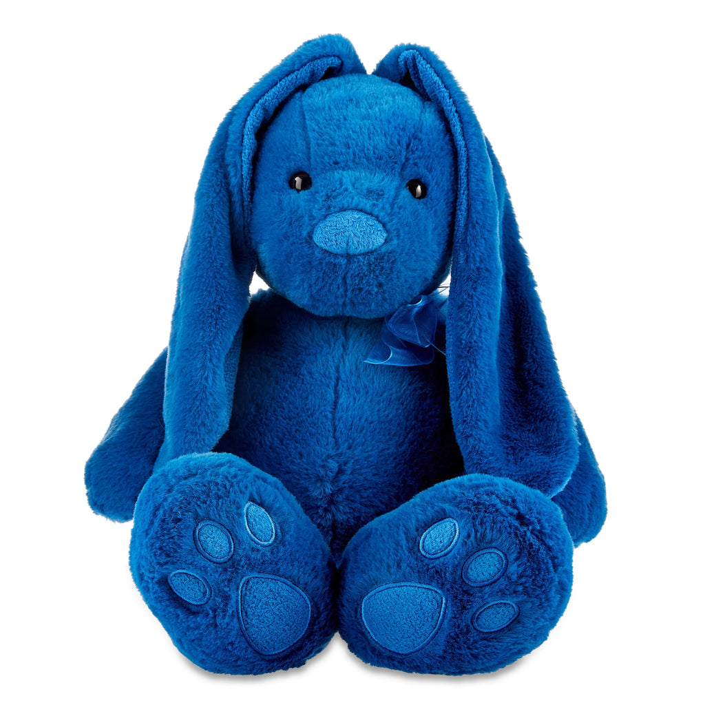 Large Pink Long Ear Bunny Plush 21 in J395023