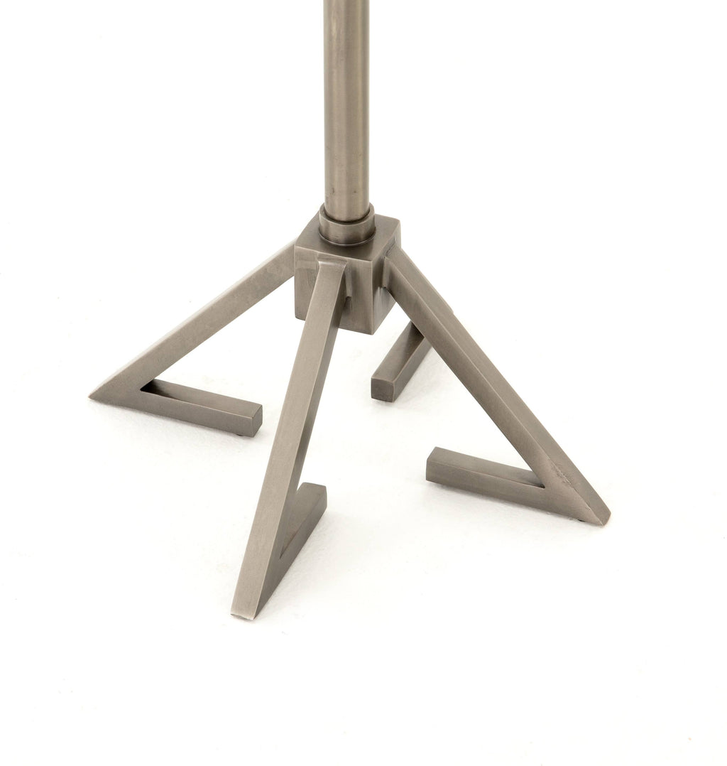 Antique Pewter Adjustable Accent Table I456