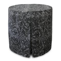 60” Round Table Cloth Black N69113