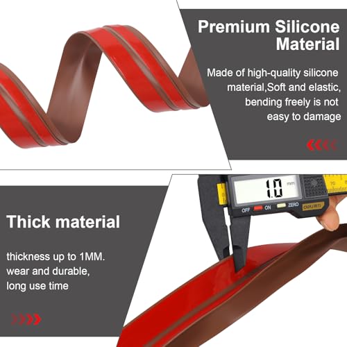Clear Silicone Seal Strip 19.7Ft P6180