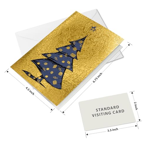 16 Christmas Greeting Cards with Envelopes B731