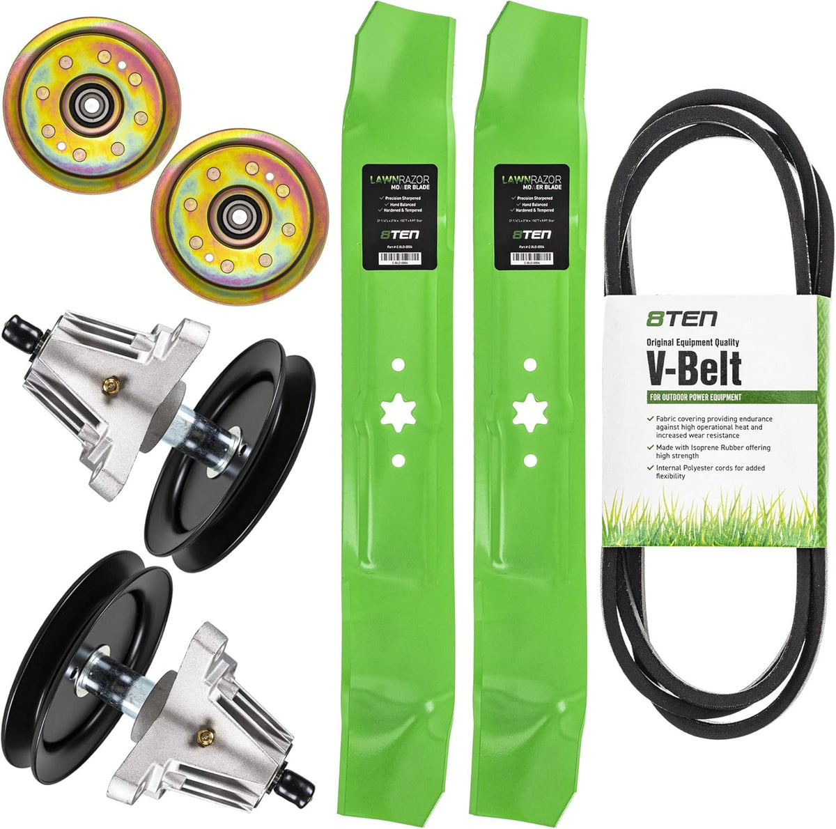 Blade Spindle Belt Idler Rebuild Kit V485