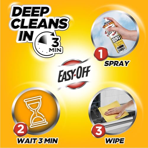 Heavy Duty Oven Cleaner Lemon Scent 14.5 oz Can W518214