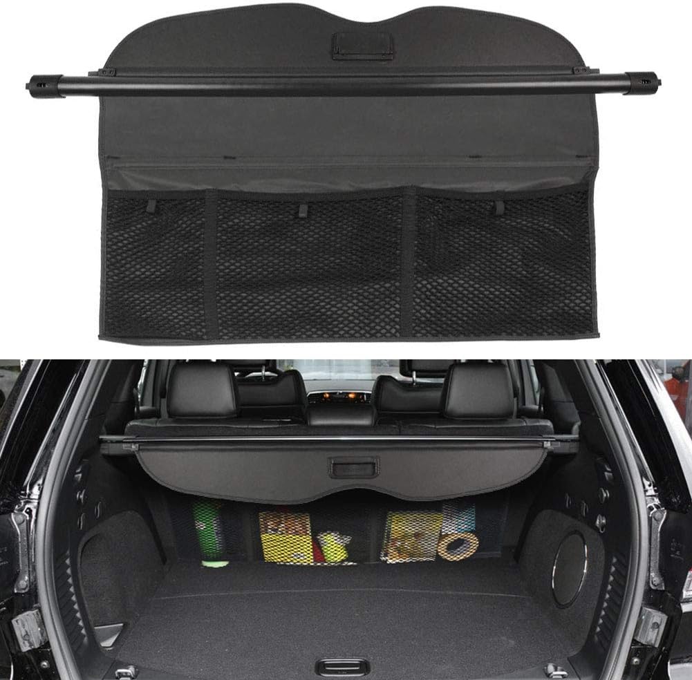 Beige Rear Trunk Shade Cover for Jeep Grand Cherokee 2011-2021 O7336
