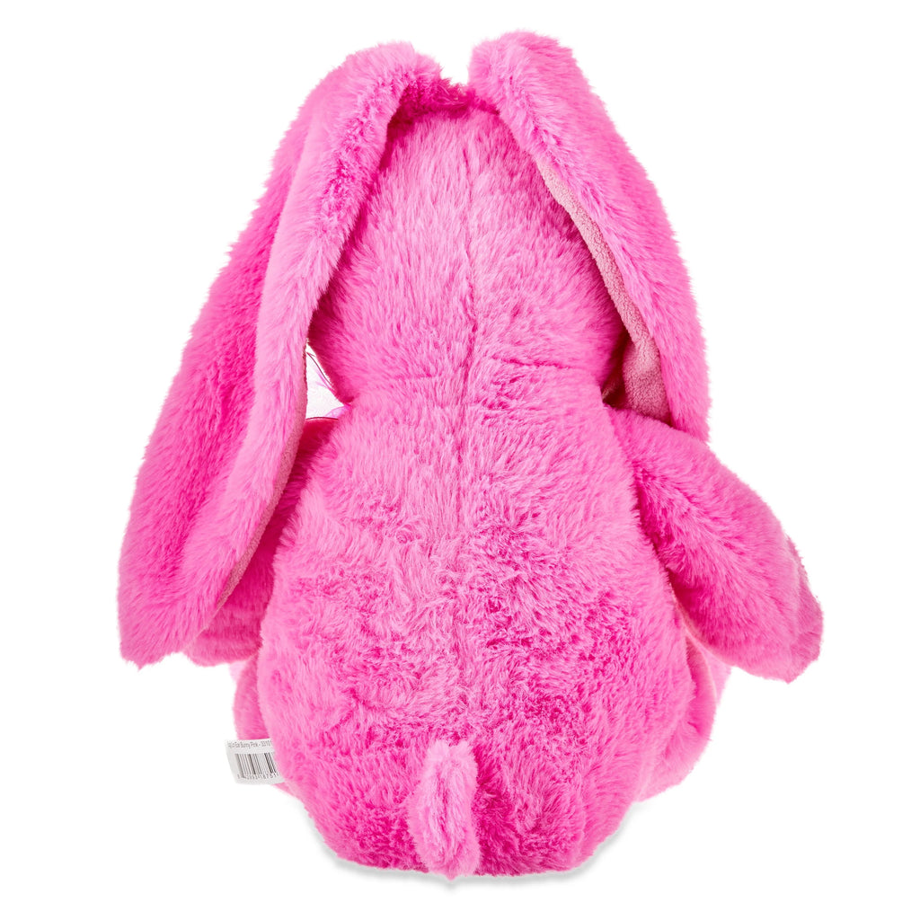 Large Pink Long Ear Bunny Plush 21 in J395023