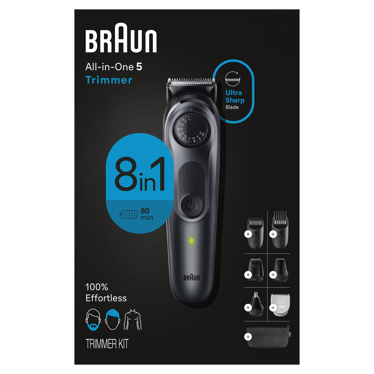 8-in-1 Electric Trimmer Kit J305