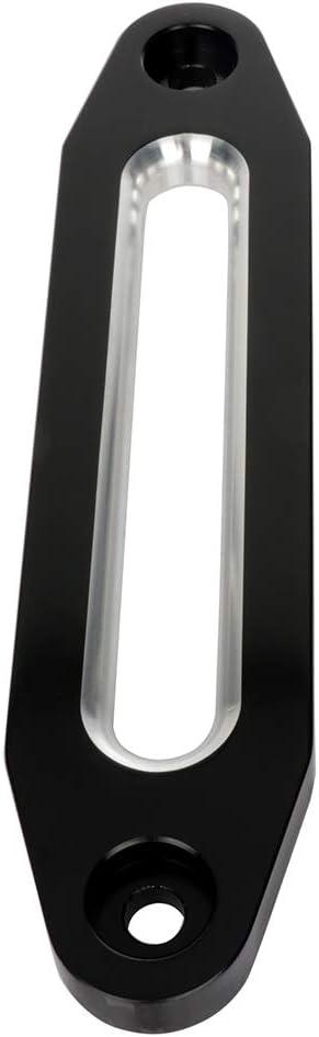 Red Aluminum Hawse Fairlead for Winch Rope, Pack of 2 I534763
