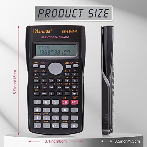 10 Pieces Scientific Calculator Large Display Z2830