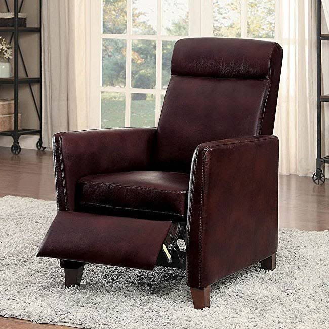 Brown Push Back Reclining Chair F92643