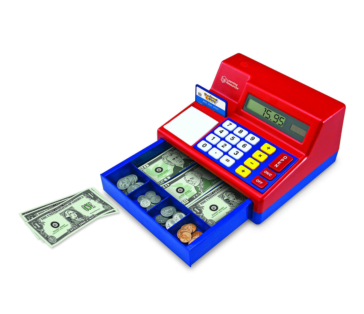 73 Pieces Pretend Play Cash Register E5603