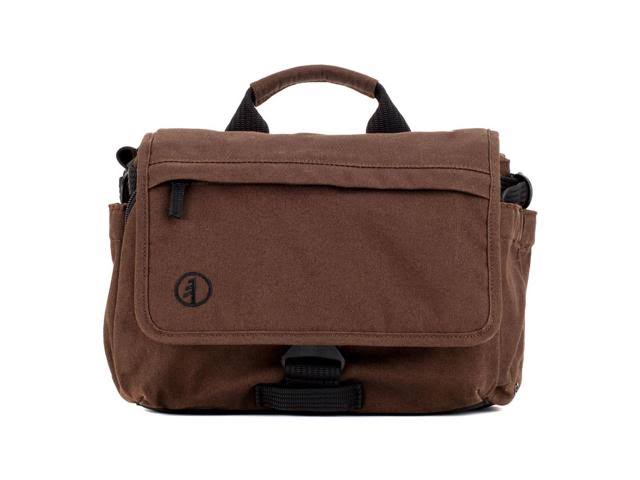 Waxed Canvas Chocolate Brown Camera Bag E965