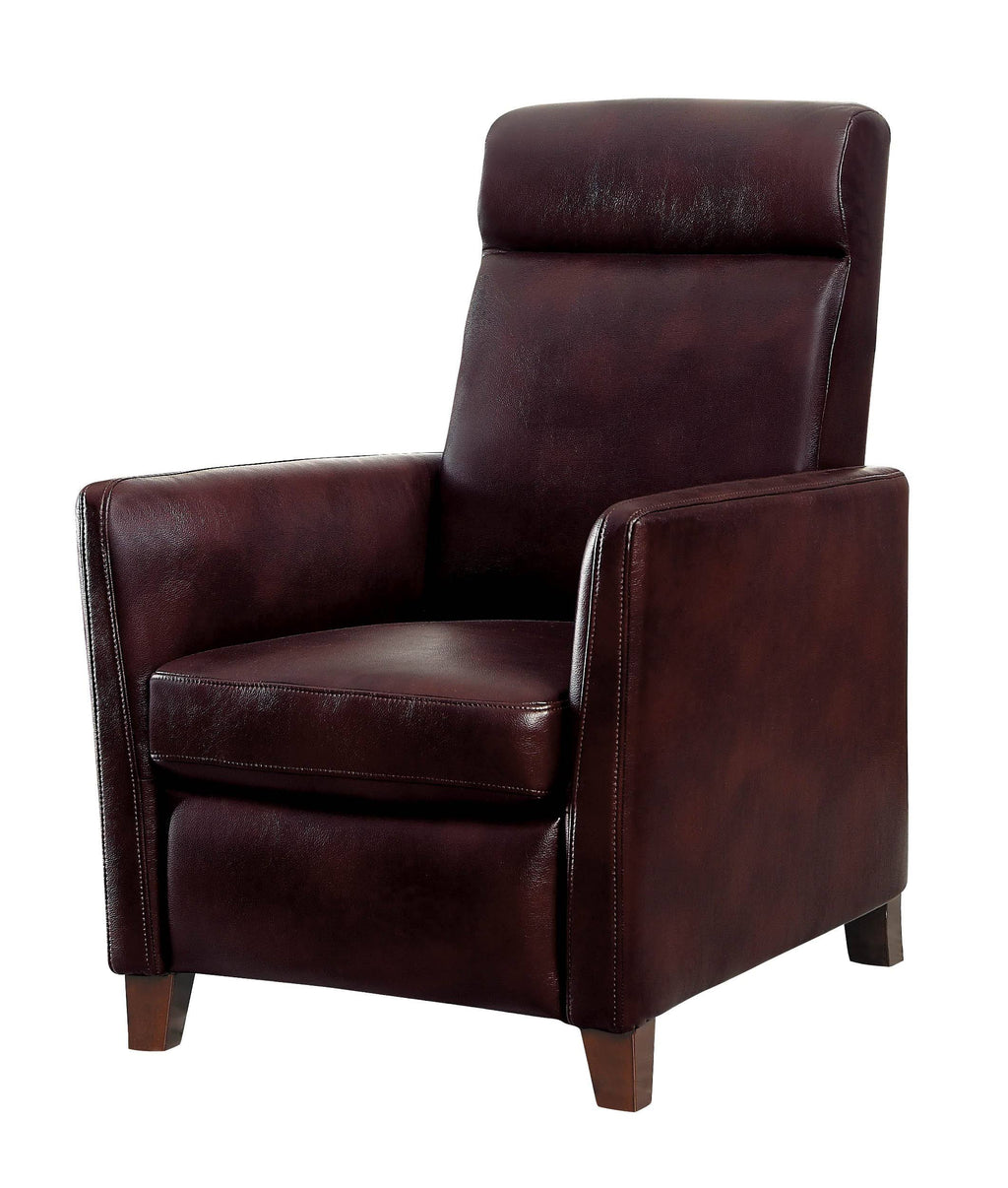 Brown Push Back Reclining Chair F92643